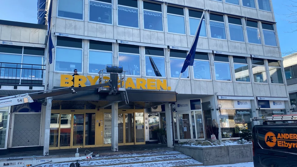 Här inne på Bryggaren är det ett frukostmöte på fredagen.