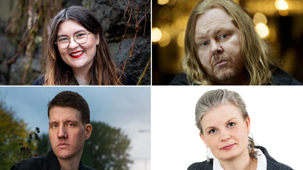 Ella-Maria Nutti, Mattias Alkberg, Mikael Yvesand och Lina Stolz är fyra av de nominerade till Norrlands litteraturpris.
