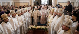 Historisk gudstjänst i Kiev