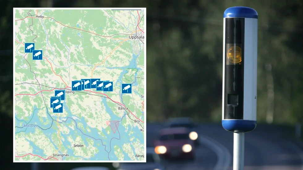 2 409 fartsyndare fastnade i polisens kameror mellan januari och oktober på Enköpingsvägarna.