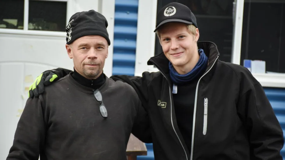 POSITIVA. Ola Aldenbo och Gunnar Wettainen gillar att anläggningen får ett uppvärmt lager.