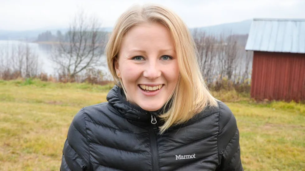 Tv-stjärna. Ida Brännström för in meänkieli i rutan.