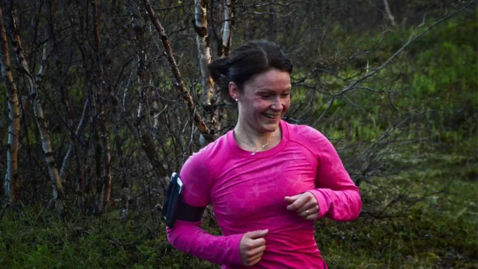 Linda Larsson från Gällivare hade aldrig sprungit lika långt tidigare