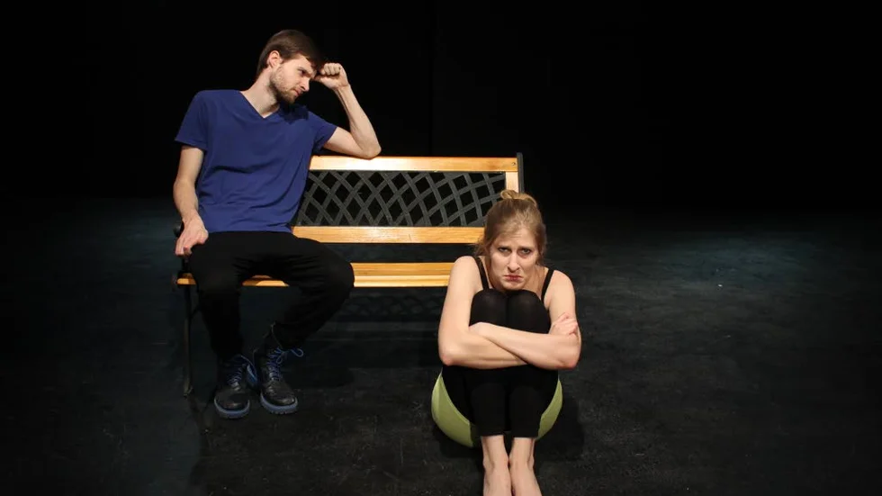 Felix Söllner och Simona Schett från Theater Szenario i Hall, Österrike, gästar Lainio