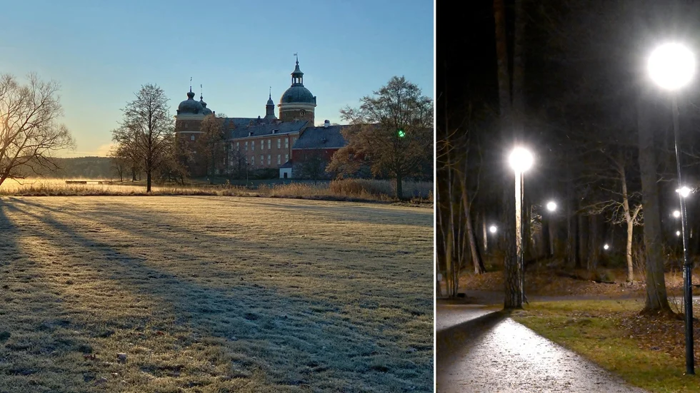 I anslutning till Gripsholms slott har åtta glaskupor slagits sönder (arkivbilder).