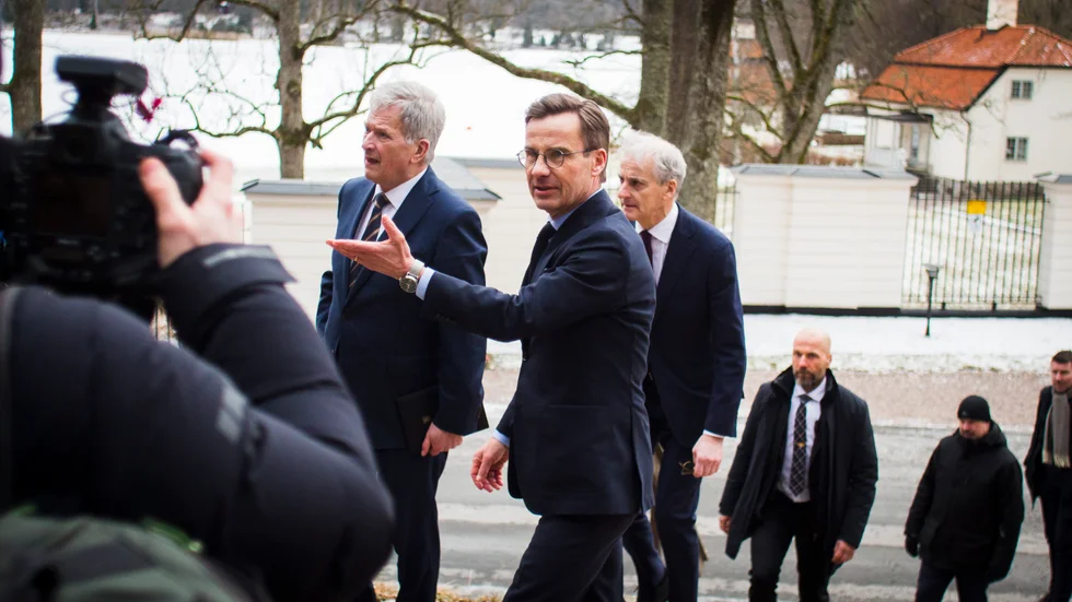 Ulf Kristersson har bjudit in till toppmöte på Harpsund. Här en bild från ett tidigare säkerhetsmöte på samma plats.