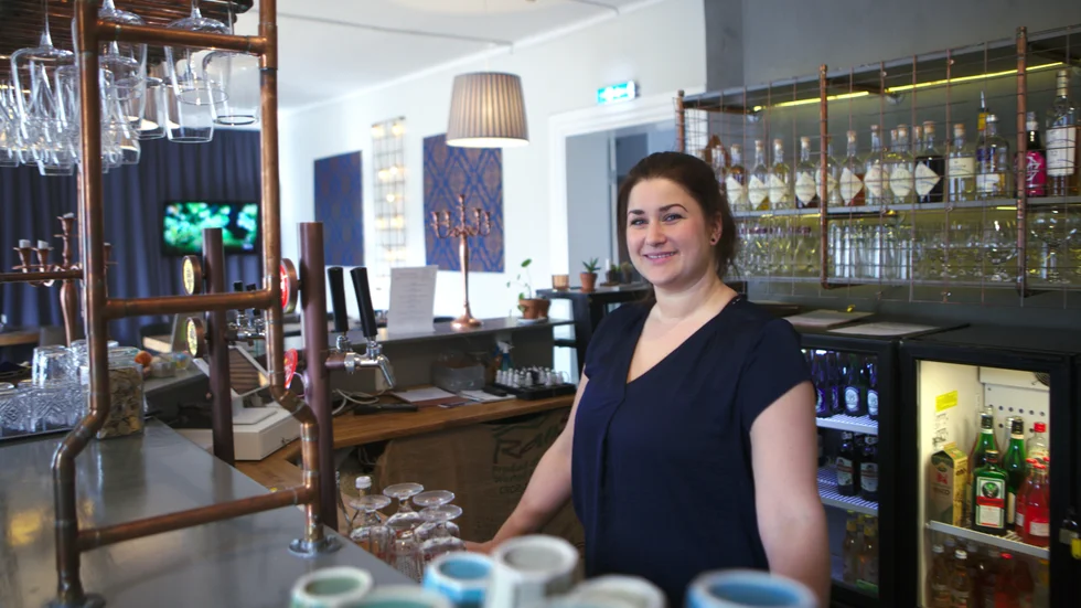 Annica Österberg har serveringen öppen "på efterfrågan" just nu, annars är det säsongsstängt.