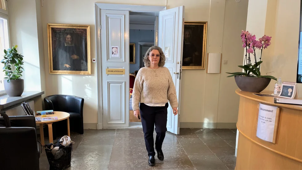 Pernilla Myrelid, präst i svenska kyrkan är en av tusentals i Sverige som drabbats av postcovid. Men jag ser ingen annan riktning än framåt, säger hon.