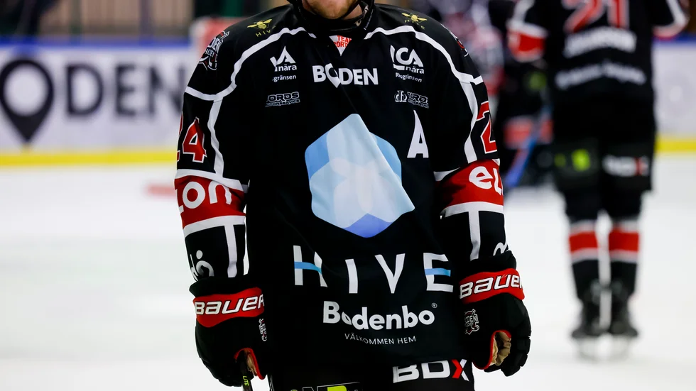 Boden Hockeys nya tröja.
