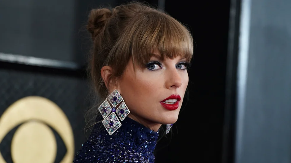Taylor Swift i samband med Grammy-galan i Los Angeles tidigare i år.
