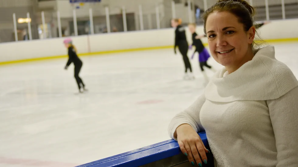 Sofia Ungh är ordförande i ny konståkningsförening. 