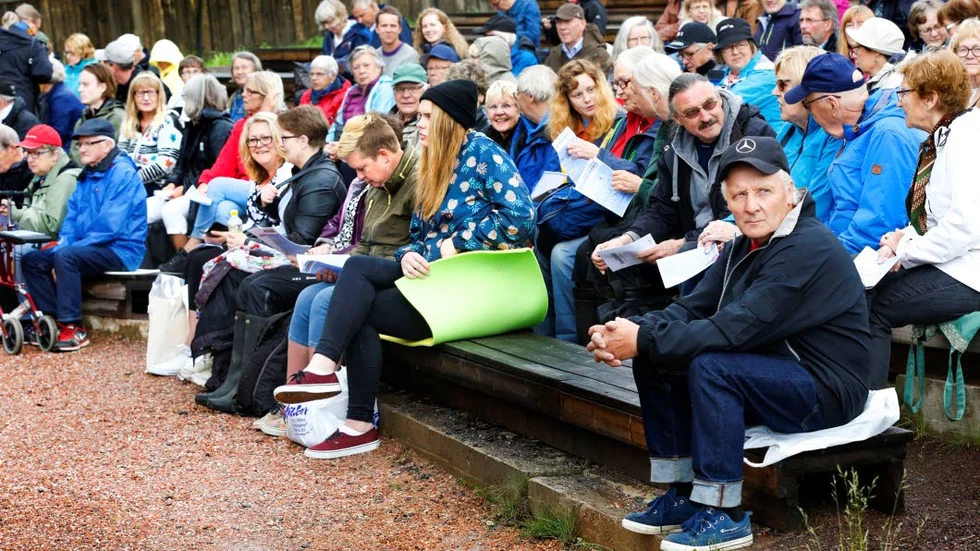 TEATER. Tornedalsteatern drog publik till Kläppenteatern.