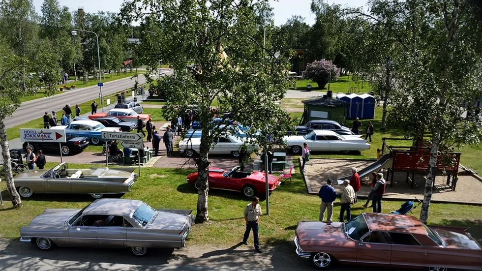 Fjärde året. Motorfestivalen arrangerades för fjärde året.