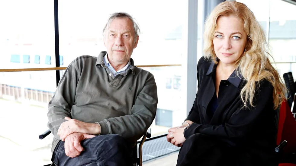 John O Olsson och Lia Boysen i Luleå för att berätta om "Miraklet i Viskan"