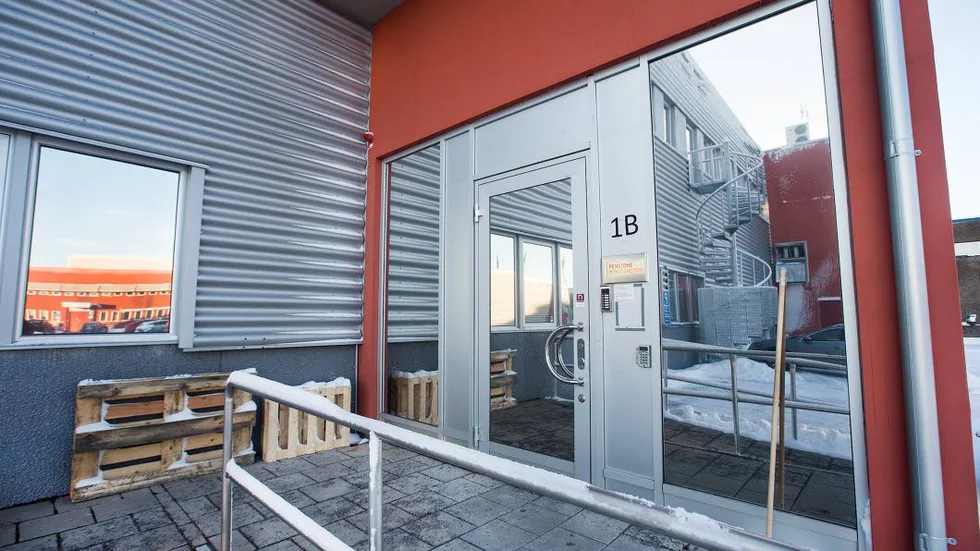 PENSIONSMYNDIGHETEN. Här inne arbetade mannen, som nu fått sin dom av tingsrätten.