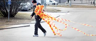 Guldkänsla på Luleås gator
