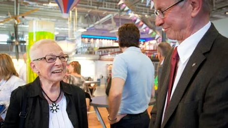 Teknikens hus 25 års jubileum. Ann-Marie Israelsson