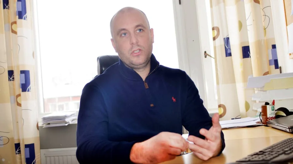 SÄKERHETSDAG. Daniel Edström är säkerhetsansvarig vid Haparanda kommun, han planerar en stor övning.