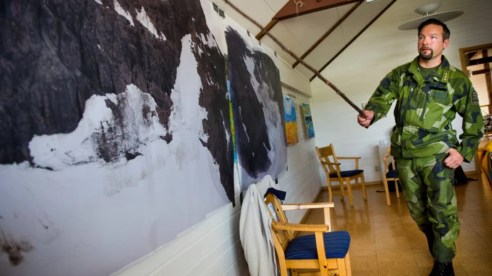 ERFAREN. Carl-Johan Olofsson deltog i arbetet på Kebnekaise.