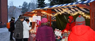 Inställt tomtebesök på julmarknaden