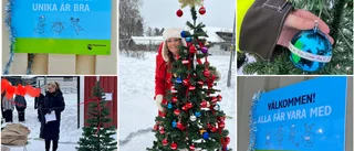 Nu sitter värdegrunden även på skolans ytterväggar