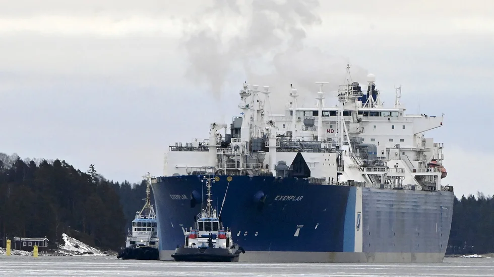 Fossil gas står för cirka fem procent av den totala energiförbrukningen i Finland.