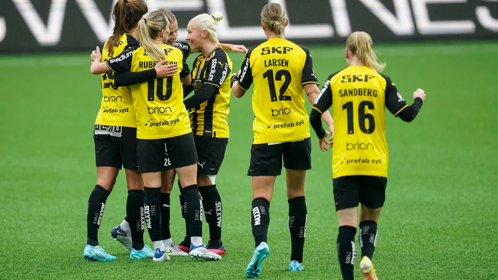 Spelarna i Häcken får sällskap framöver av anfallaren Clarissa Larisey. Arkivbild.