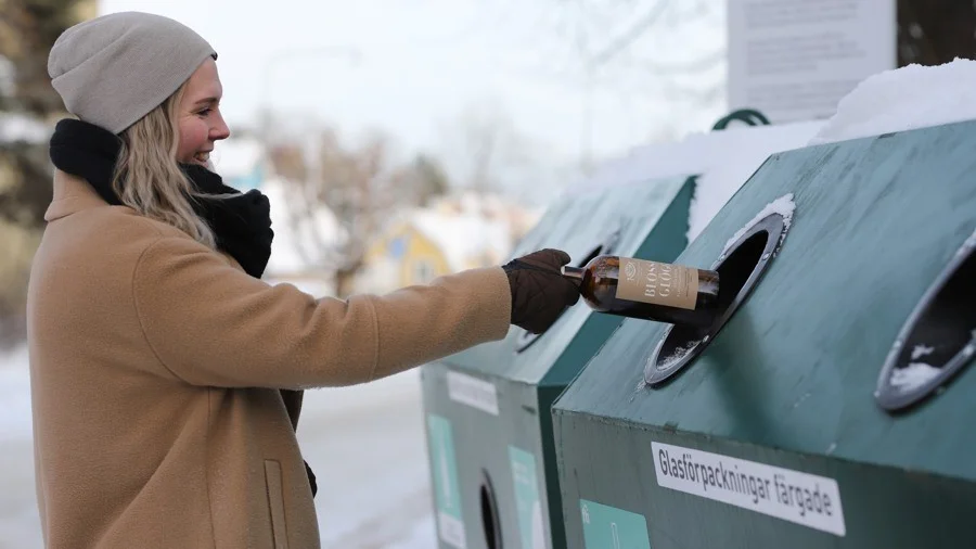 Över fyra kilo återvinning per person räknar FTI med över julhelgerna.