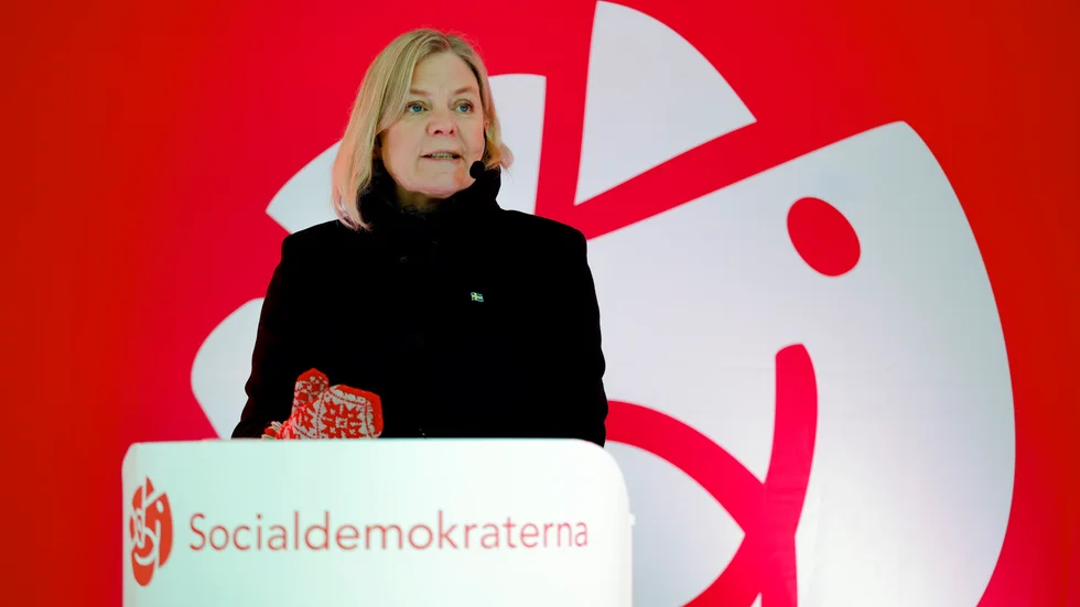 Magdalena Andersson är oppositionsledare. Vilket kan vara mer själsligt och politiskt påfrestande än att vara statminister. Det vill till att ha något vettigt att göra. 