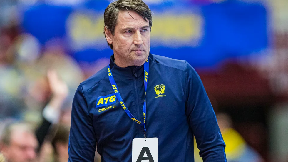 Förbundskaptenen Glenn Solberg kallar in Olle Forssell Schefvert till VM-truppen i handboll. Arkivbild.