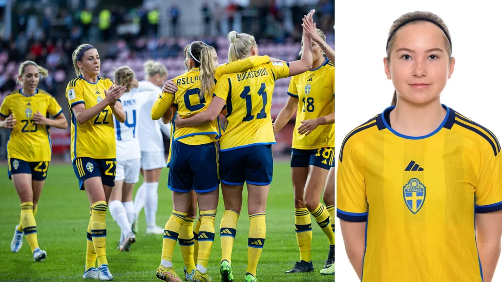 Vimmerbytjejen Jonna Eriksson deltog på ett läger på Bosön med F16-landslaget nyligen.