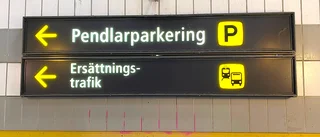 "Vi vill inte se en full parkering där pendlare inte får plats"