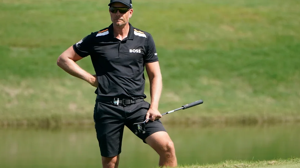 Henrik Stenson under LIV-touren i oktober i fjol. Arkivbild.
