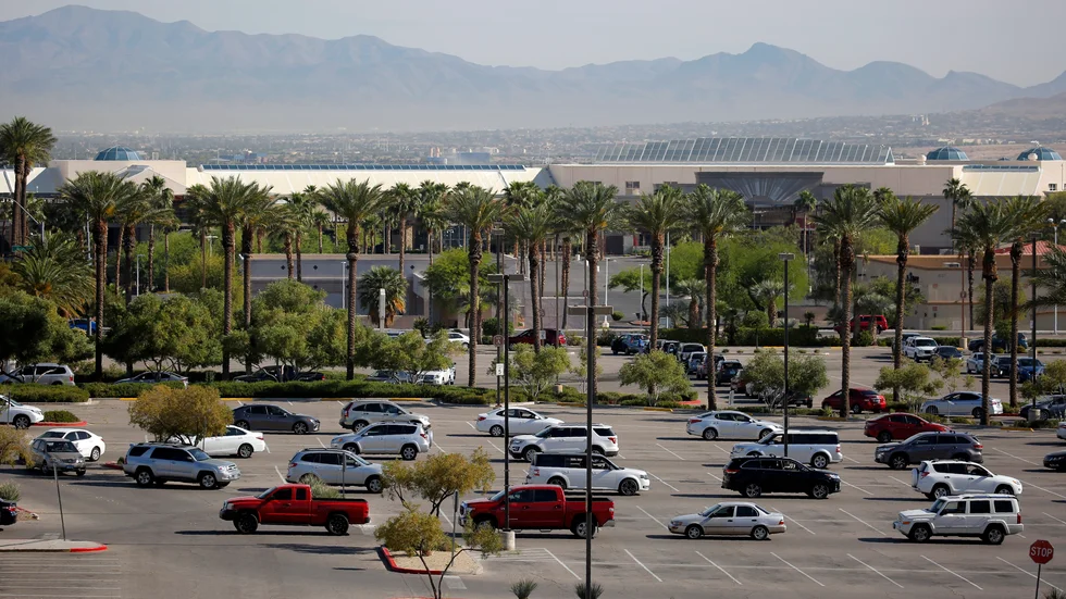 Banan drogs i Henderson i Nevada. Arkivbild.