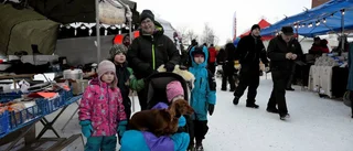 Vintermarknad i konkurrens/tävlar mot med vinter-OS Glest på marknaden – tacka Kalla för det