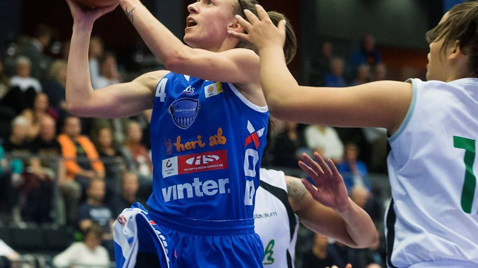 Nervös. Nya Matea Tavic var pirrig inför ligapremiären.