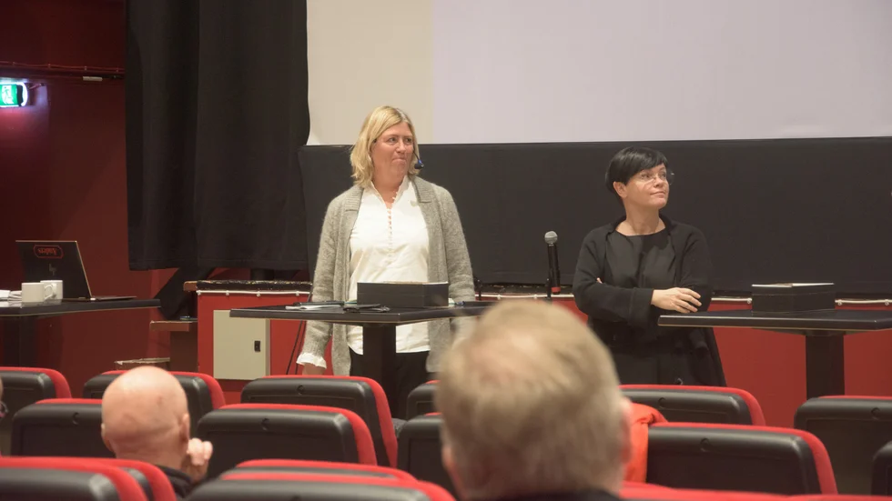 Jokkmokk Irons vd Ulla Sandborgh besökte Jokkmokk under en informationspresentation för nyfikna invånare.