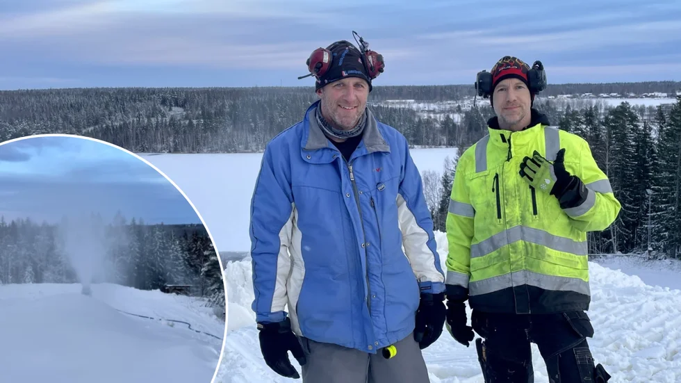 Johan Gustavsson och Henrik Ifvarsson arbetar ideellt i Spökbacken. 