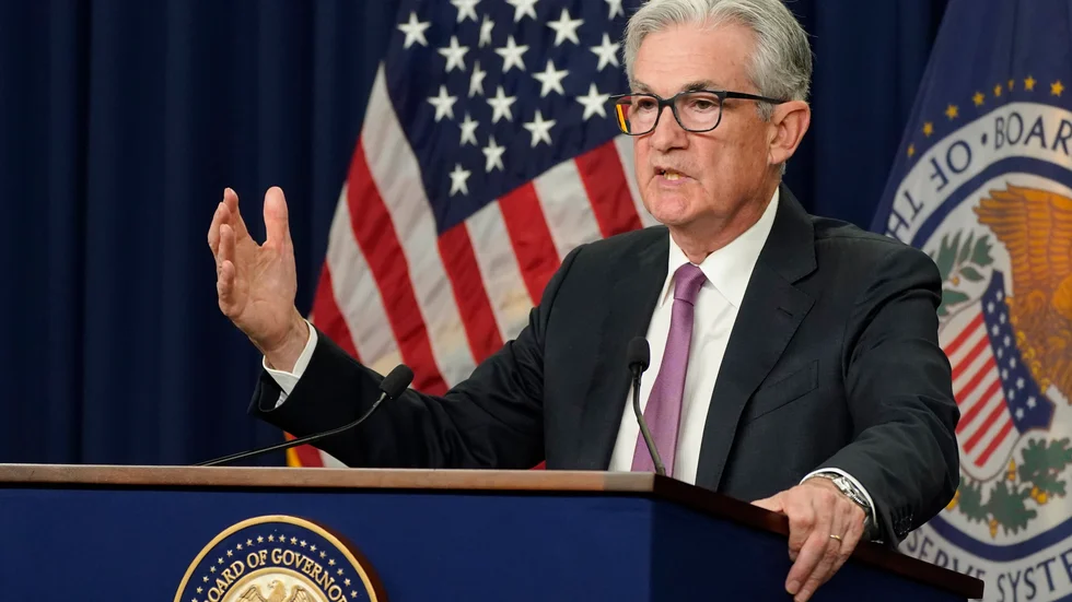 Den amerikanska centralbankschefen Jerome Powell. Arkivbild.