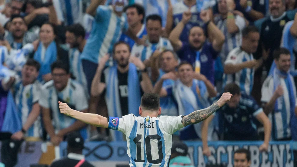 Lionel Messi fick fira ett VM-guld för sitt Argentina till slut. 