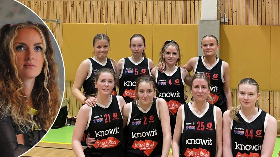 Elisabet Clausén spelade i Gladan Baskets damlag i vintras. Nu satsar hon på tre mot tre-basket under sommaren.
