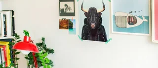 Kreativt och färgglatt hos proffspysslaren