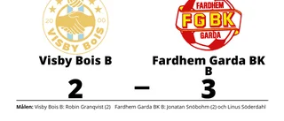 Fardhem Garda BK B fortsätter att vinna