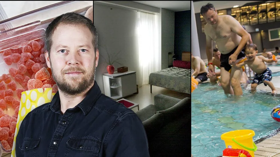 Pallar du att läsa Anders Appelgren krönika och sedan äta godis? "Finns det verkligen ingenting annat som kan färga godisarna röda?", frågar han sig.