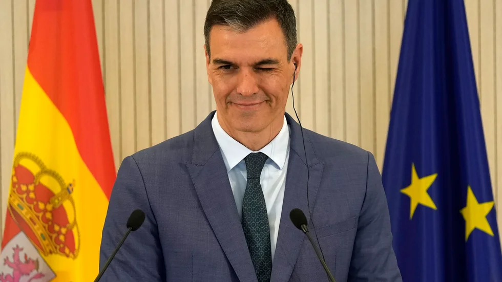 Spaniens premiärminister Pedro Sánchez. Arkivbild.