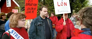 Demonstration i Vikingstad