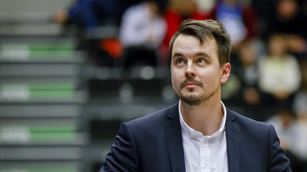 Robin Sandberg, tränare i Luleå Basket.
