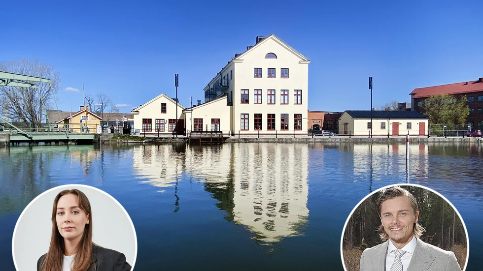 "Generellt kan man säga att bostädernas annonstider ökat i och med marknadsläget, men vissa objekt säljs fortfarande innan visning, dock inte i samma utsträckning som i fjol", säger Filip Erlandsson, mäklare och franchisetagare på Skandiamäklarna i Eskilstuna. På bilden även Karin Grundeus, på Booli.