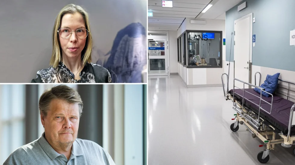Lena Vennberg ser en risk med att personal skjuter upp sin sommarsemester. Enligt Ulf Bergman är det ytterst betydelsefullt för att regionen ska få ihop sjukvårdsbemanningen. 