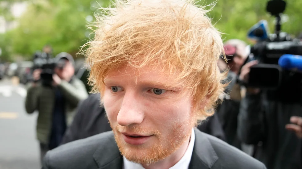 Den brittiske popstjärnan Ed Sheeran frias från plagiatanklagelser.
